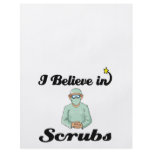 i believe in scrubs flyers
