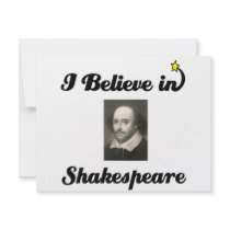 i believe in shakespeare custom invites