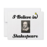 i believe in shakespeare custom invites