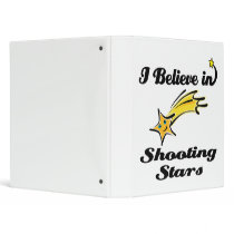 i believe in shooting stars vinyl binder