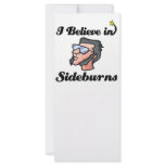 i believe in sideburns rack cards