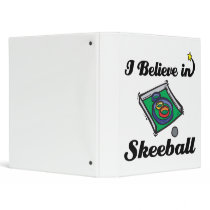 i believe in skeeball 3 ring binder