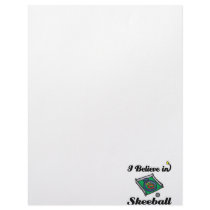 i believe in skeeball custom letterhead