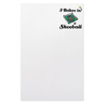 i believe in skeeball customized stationery