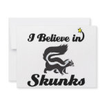 i believe in skunks custom announcements