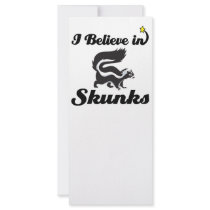 i believe in skunks custom rack card