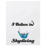 i believe in skydiving personalized flyer