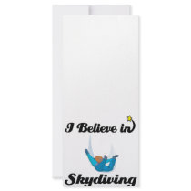 i believe in skydiving rack card