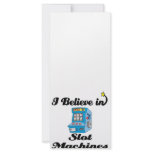i believe in slot machines rack card template