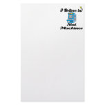 i believe in slot machines stationery paper