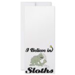 i believe in sloths personalized rack card