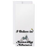 i believe in smelly shoes rack cards