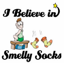 i believe in smelly socks photo cutouts