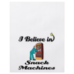 i believe in snack machines flyers