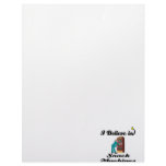 i believe in snack machines letterhead design