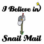 i believe in snail mail photo cutout
