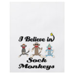 i believe in sock monkeys flyers