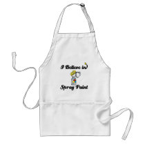 i believe in spray paint apron