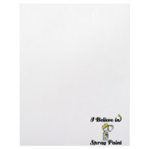 i believe in spray paint letterhead template