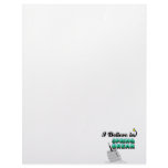 i believe in spring break custom letterhead