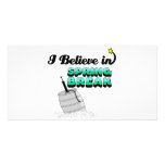 i believe in spring break photo card template