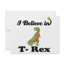 i believe in t-rex custom announcement