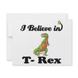 i believe in t-rex custom announcement