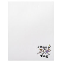 i believe in tag letterhead