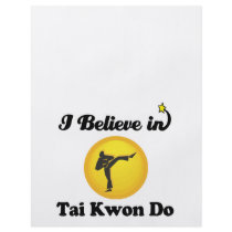 i believe in tai kwon do personalized flyer