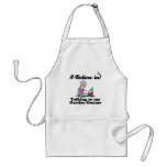 i believe in talking to garden gnome aprons