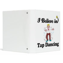i believe in tap dancing vinyl binders