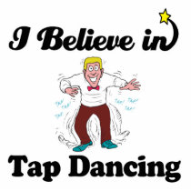 i believe in tap dancing photo sculptures