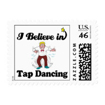 i believe in tap dancing stamp