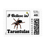 i believe in tarantulas stamps