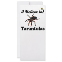 i believe in tarantulas custom rack cards