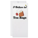 i believe in tea bags rack cards