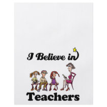 i believe in teachers flyers