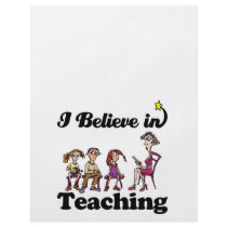 i believe in teaching personalized flyer