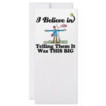 i believe in telling it was this big fish custom rack cards
