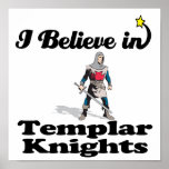 i believe in templar knights print