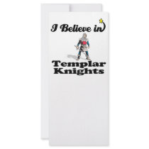 i believe in templar knights rack card template