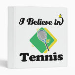 i believe in tennis 3 ring binders