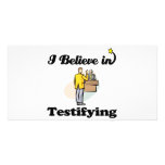 i believe in testifying photo cards