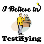i believe in testifying cut out