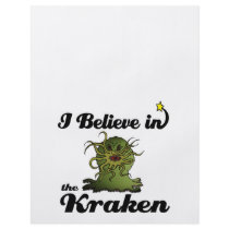 i believe in the kraken personalized flyer