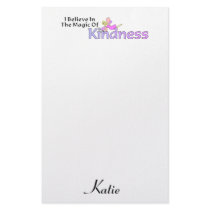 I Believe In The Magic Of Kindness Custom stationery