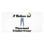 i believe in thermal underwear photo cards
