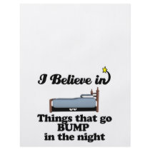 i believe in things that go bump in night full color flyer