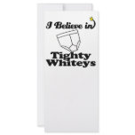 i believe in tighty whiteys rack cards