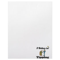 i believe in tipping letterhead template